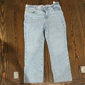 Zara Straight Baggy Jeans